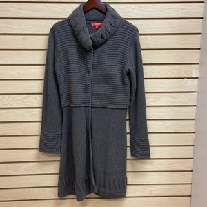 Lo Ri women long sweater coat made in Italy size Medium